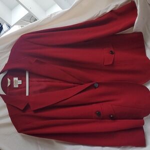 Talbots Womans size 18W stretch knit linedblazer